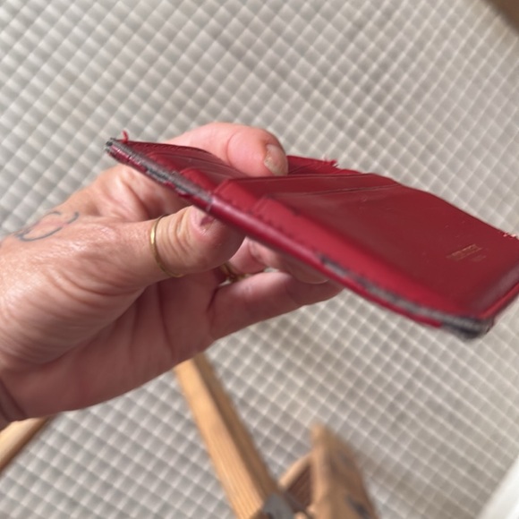 Saint Laurent Scarlet Card Holder - Picture 8 of 8